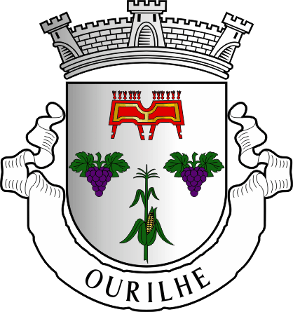 Brasão da antiga freguesia de Ourilhe - Ourilhe former civil parish, coat-of-arms