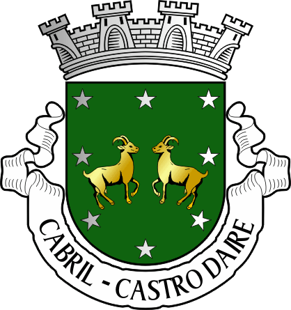 Brasão da freguesia de Cabril - Cabril civil parish, coat-of-arms Brasão da freguesia de Cabril - Cabril civil parish, coat-of-arms