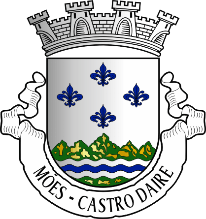 Brasão da freguesia de Mões - Mões civil parish, coat-of-arms