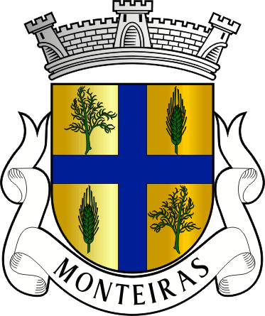 Brasão da freguesia de Monteiras - Monteiras civil parish, coat-of-arms Brasão da freguesia de Monteiras - Monteiras civil parish, coat-of-arms