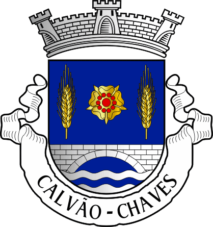 Brasão da antiga freguesia de Calvão - Calvão former civil parish, coat-of-arms