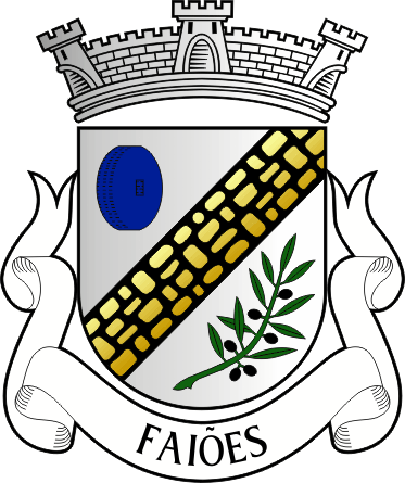 Brasão da freguesia de Faiões - Faiões civil parish, coat-of-arms Brasão da freguesia de Faiões - Faiões civil parish, coat-of-arms