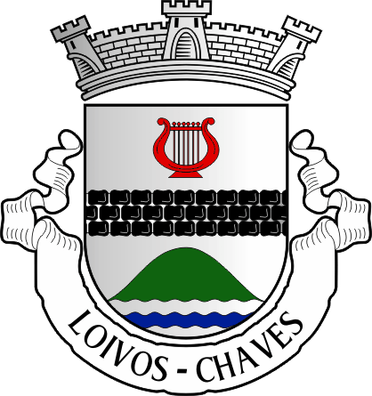 Brasão da antiga freguesia de Loivos - Loivos former civil parish, coat-of-arms