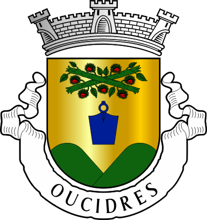 Brasão da antiga freguesia de Oucidres - Oucidres former civil parish, coat-of-arms Brasão da antiga freguesia de Oucidres - Oucidres former civil parish, coat-of-arms