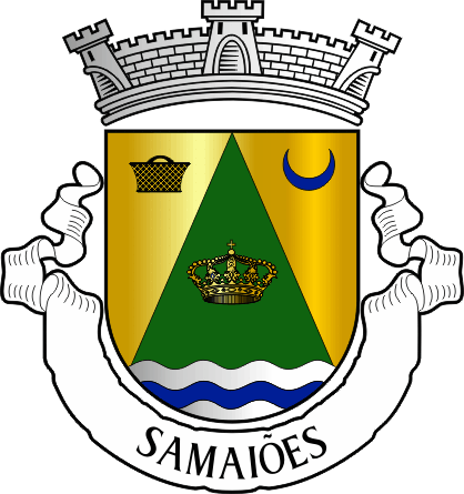 Brasão da antiga freguesia de Samaiões - Samaiões former civil parish, coat-of-arms