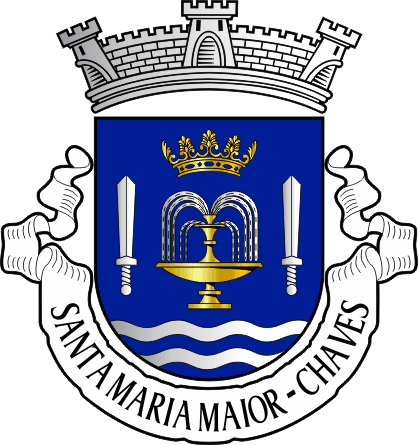 Brasão da freguesia de Santa Maria Maior - Santa Maria Maior civil parish, coat-of-arms