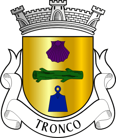 Brasão da freguesia de Tronco - Tronco civil parish, coat-of-arms Brasão da freguesia de Tronco - Tronco civil parish, coat-of-arms