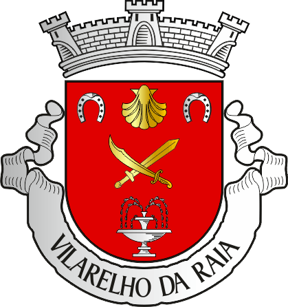 Brasão da freguesia de Vilarelho da Raia - Vilarelho da Raia civil parish coat-of-arms