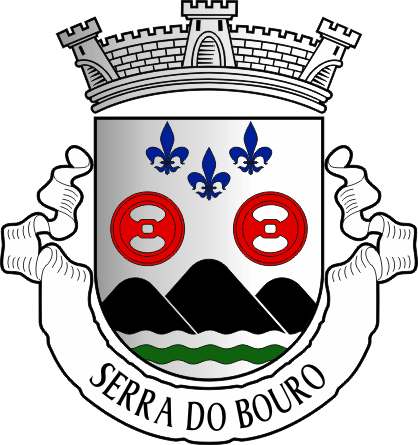Brasão da antiga freguesia de Serra do Bouro - Serra do Bouro former civil parish, coat-of-arms Brasão da antiga freguesia de Serra do Bouro - Serra do Bouro former civil parish, coat-of-arms