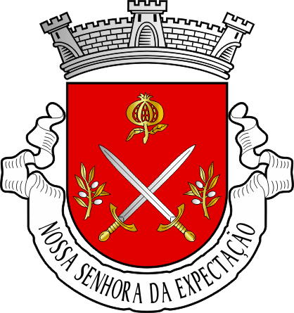 Brasão da freguesia de Nossa Senhora da Expectação - Nossa Senhora da Expectação civil parish, coat-of-arms