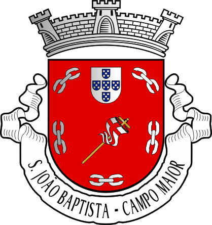 Brasão da freguesia de São João Baptista - São João Baptista civil parish, coat-of-arms