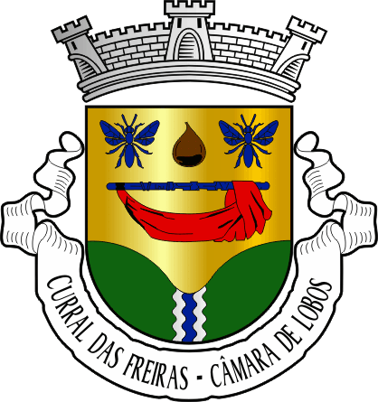 Brasão da freguesia de Curral das Freiras - Curral das Freiras civil parish, coat-of-arms