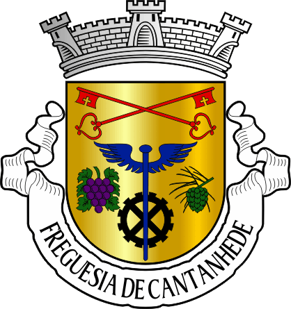 Brasão da antiga freguesia de Cantanhede - Cantanhede former civil parish, coat-of-arms