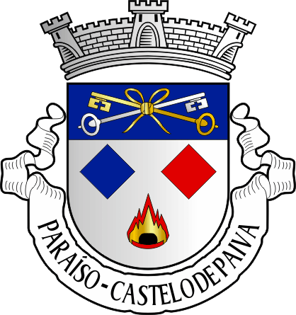 Brasão da antiga freguesia de Paraíso - Paraíso former civil parish, coat-of-arms Brasão da antiga freguesia de Paraíso - Paraíso former civil parish, coat-of-arms