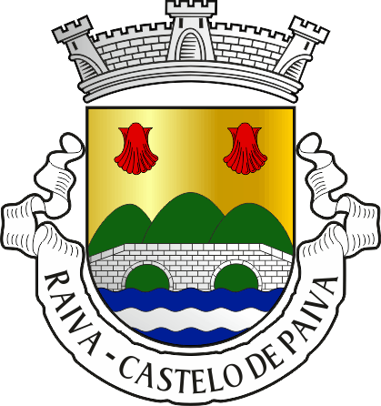 Brasão da antiga freguesia de Raiva - Raiva former civil parish, coat-of-arms Brasão da antiga freguesia de Raiva - Raiva former civil parish, coat-of-arms