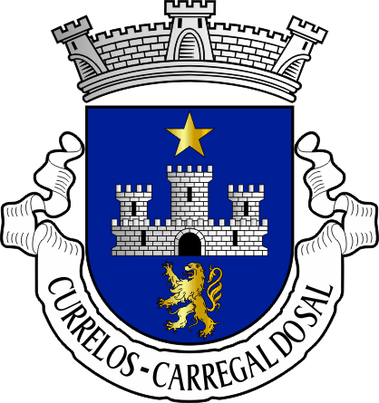 Brasão da antiga freguesia de Currelos - Currelos former civil parish, coat-of-arms