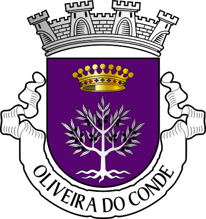 Brasão da freguesia de Oliveira do Conde - Oliveira do Conde civil parish, coat-of-arms