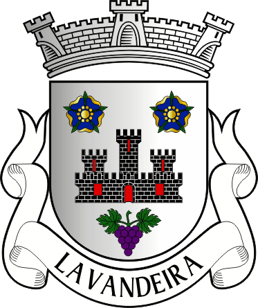 Brasão da antiga freguesia de Lavandeira - Lavandeira former civil parish, coat-of-arms