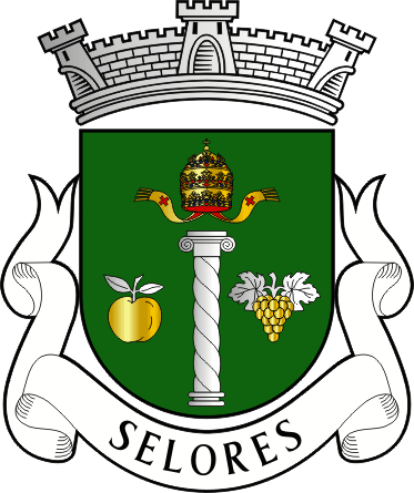 Brasão da antiga freguesia de Selores - Selores former civil parish, coat-of-arms