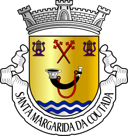 Brasão da freguesia de Santa Margarida da Coutada - Santa Margarida da Coutada civil parish, coat-of-arms Brasão da freguesia de Santa Margarida da Coutada - Santa Margarida da Coutada civil parish, coat-of-arms