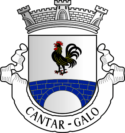 Brasão da antiga freguesia de Cantar-Galo - Cantar-Galo former civil parish, coat-of-arms Brasão da antiga freguesia de Cantar-Galo - Cantar-Galo former civil parish, coat-of-arms