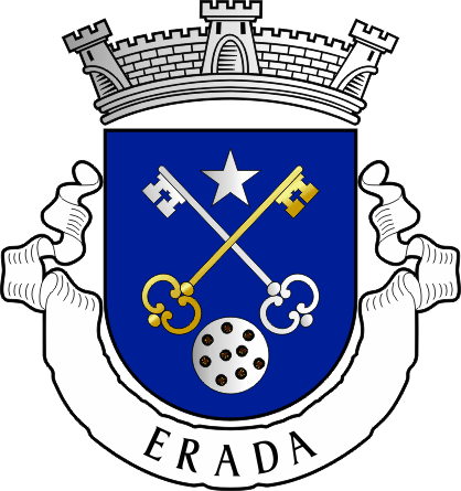 Brasão da freguesia de Erada - Erada civil parish, coat-of-arms