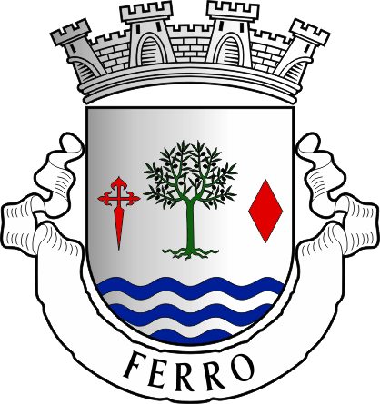 Brasão da freguesia de Ferro - Ferro civil parish, coat-of-arms Brasão da freguesia de Ferro - Ferro civil parish, coat-of-arms
