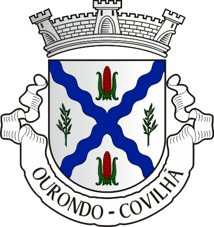Brasão da antiga freguesia de Ourondo - Ourondo former civil parish, coat-of-arms