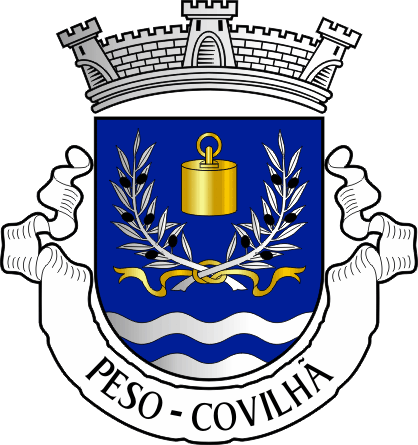 Brasão da antiga freguesia de Peso - Peso former civil parish, coat-of-arms