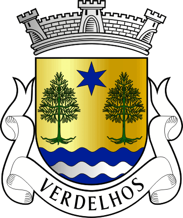 Brasão da freguesia de Verdelhos - Verdelhos civil parish, coat-of-arms Brasão da freguesia de Verdelhos - Verdelhos civil parish, coat-of-arms
