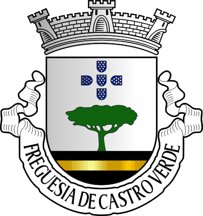 Brasão da antiga freguesia de Castro Verde - Castro Verde former civil parish, coat-of-arms