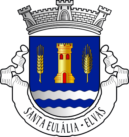 Brasão da freguesia de Santa Eulália - Santa Eulália civil parish, coat-of-arms