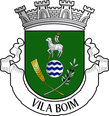 Brasão da antiga freguesia de Vila Boim - Vila Boim former civil parish, coat-of-arms