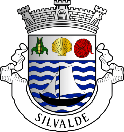 Brasão da freguesia de Silvalde - Silvalde civil parish, coat-of-arms