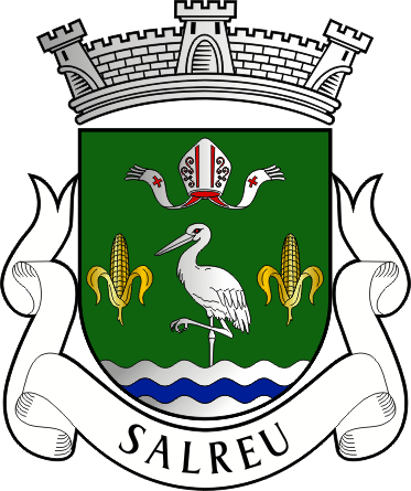 Brasão da freguesia de Salreu - Salreu civil parish, coat-of-arms Brasão da freguesia de Salreu - Salreu civil parish, coat-of-arms
