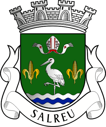 Brasão da freguesia de Salreu - Salreu civil parish, coat-of-arms Brasão da freguesia de Salreu - Salreu civil parish, coat-of-arms