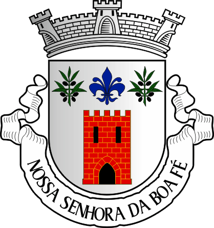 Brasão da antiga freguesia de Nossa Senhora da Boa Fé - Nossa Senhora da Boa Fé former civil parish, coat-of-arms Brasão da antiga freguesia de Nossa Senhora da Boa Fé - Nossa Senhora da Boa Fé former civil parish, coat-of-arms
