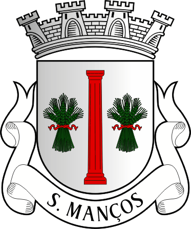 Brasão da antiga freguesia de São Manços - São Manços former civil parish, coat-of-arms Brasão da antiga freguesia de São Manços - São Manços former civil parish, coat-of-arms