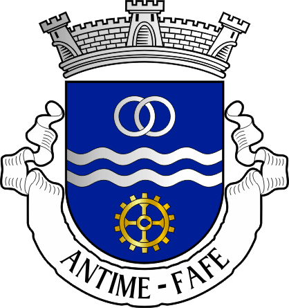 Brasão da antiga freguesia de Antime - Antime former civil parish, coat-of-arms