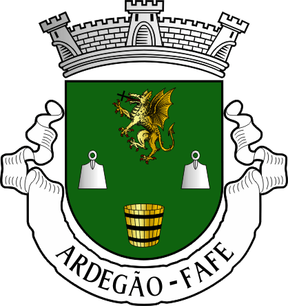 Brasão da antiga freguesia de Ardegão - Ardegão former civil parish, coat-of-arms Brasão da antiga freguesia de Ardegão - Ardegão former civil parish, coat-of-arms