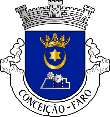 Brasão da antiga freguesia de Conceição - Conceição former civil parish, coat-of-arms