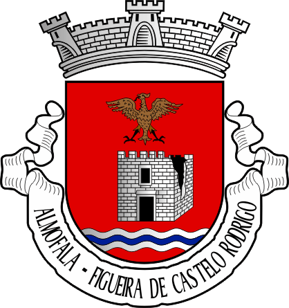 Brasão da antiga freguesia de Almofala - Almofala former civil parish, coat-of-arms Brasão da antiga freguesia de Almofala - Almofala former civil parish, coat-of-arms