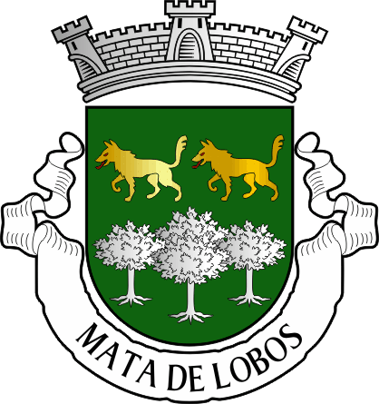 Brasão da freguesia de Mata de Lobos - Mata de Lobos civil parish, coat-of-arms
