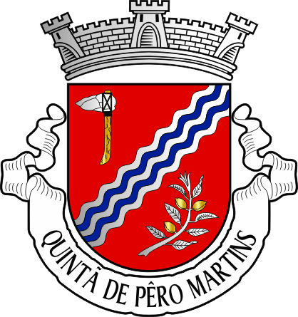 Brasão da antiga freguesia de Quintã de Pêro Martins - Quintã de Pêro Martins former civil parish, coat-of-arms
