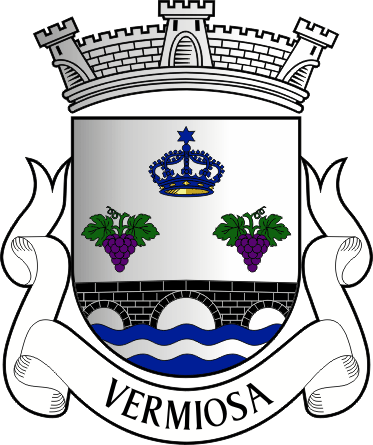Brasão da freguesia de Vermiosa - Vermiosa civil parish, coat-of-arms