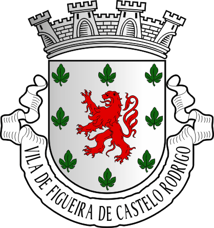 Brasão do Município de Figueira de Castelo Rodrigo - Figueira de Castelo municipal coat-of-arms Brasão do Município de Figueira de Castelo Rodrigo - Figueira de Castelo municipal coat-of-arms