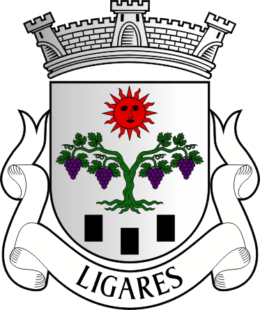 Brasão da freguesia de Ligares - Ligares civil parish, coat-of-arms Brasão da freguesia de Ligares - Ligares civil parish, coat-of-arms