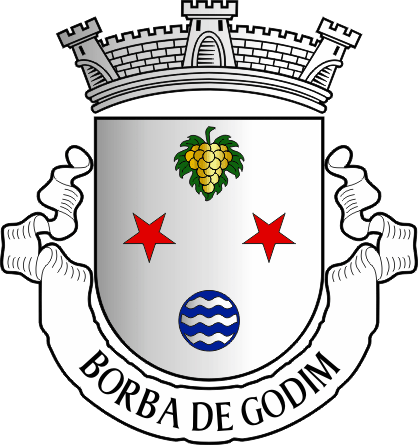 Brasão da antiga freguesia de Borba de Godim - Borba de Godim former civil parish, coat-of-arms
