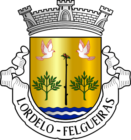 Brasão da antiga freguesia de Lordelo - Lordelo former civil parish, coat-of-arms
