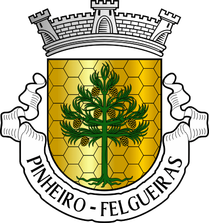 Brasão da freguesia de Pinheiro - Pinheiro civil parish, coat-of-arms Brasão da freguesia de Pinheiro - Pinheiro civil parish, coat-of-arms